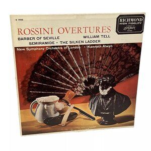Rossini Overtures (Vinyl, 1960) Richmond B 19058 VG+ LP Record Album